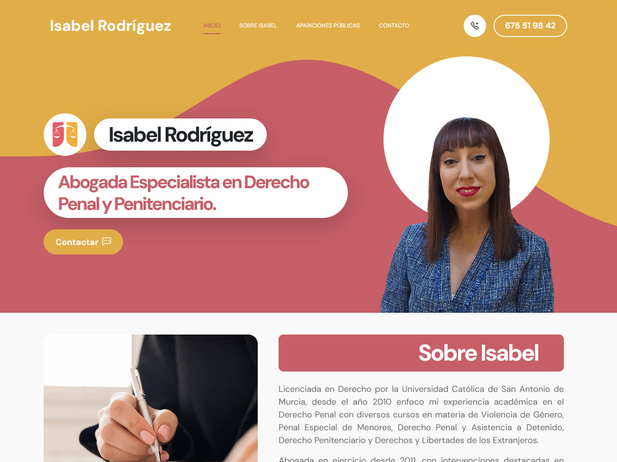 Isabel Rodríguez Abogada